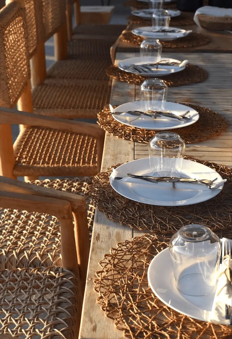 Small group catering by Villa eats private chef Naxos