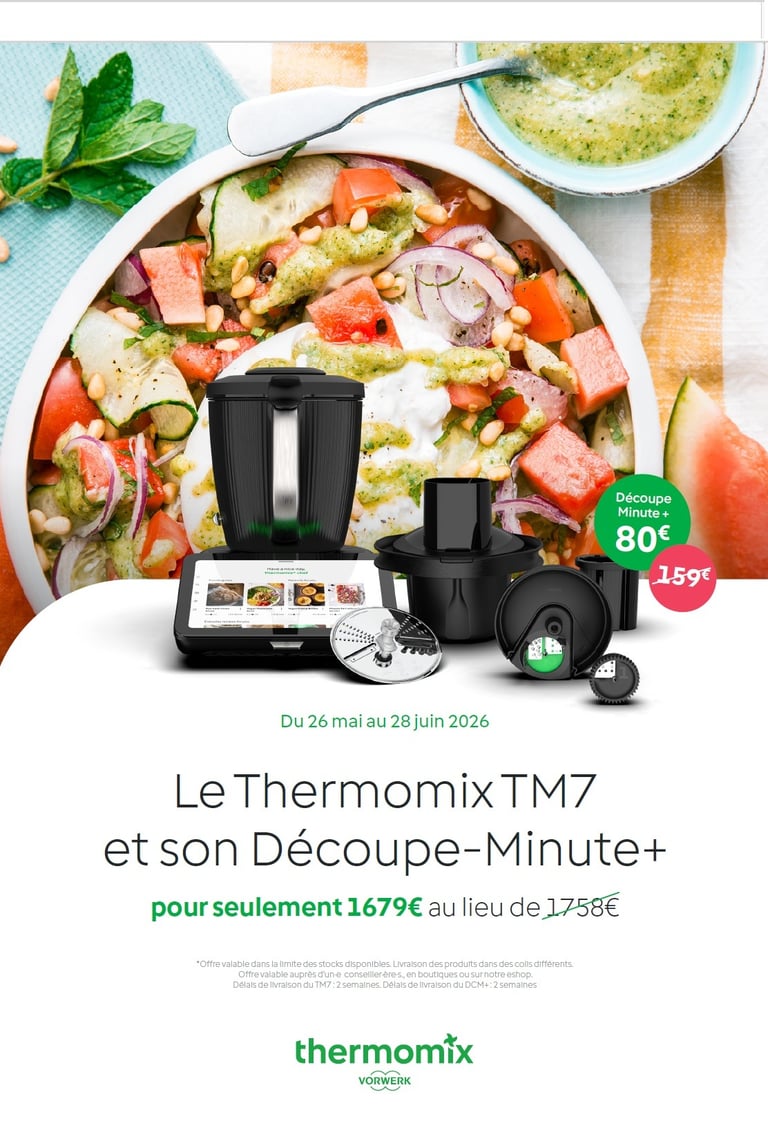 Paiement sans financement ? offrez vous le découpe minute + à 80€