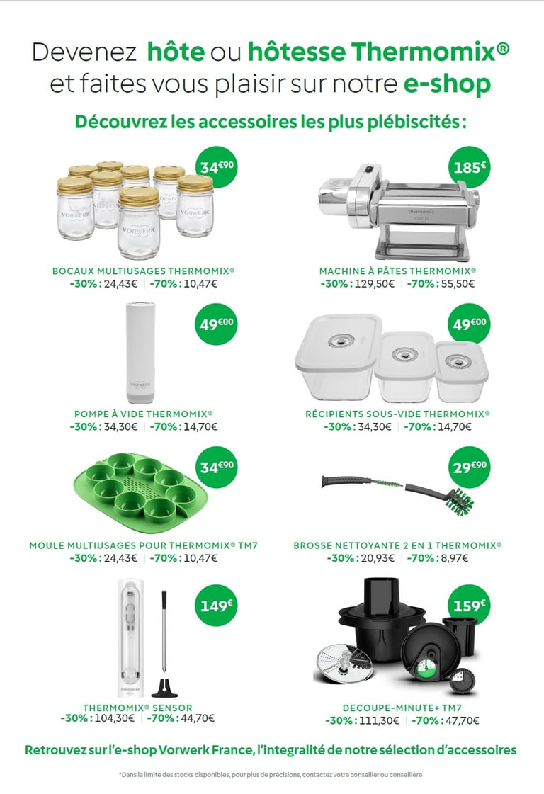 Idées cadeaux eshop Thermomix TM7