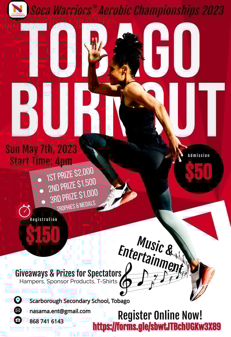 Soca Warriors Aerobics Competition 2023