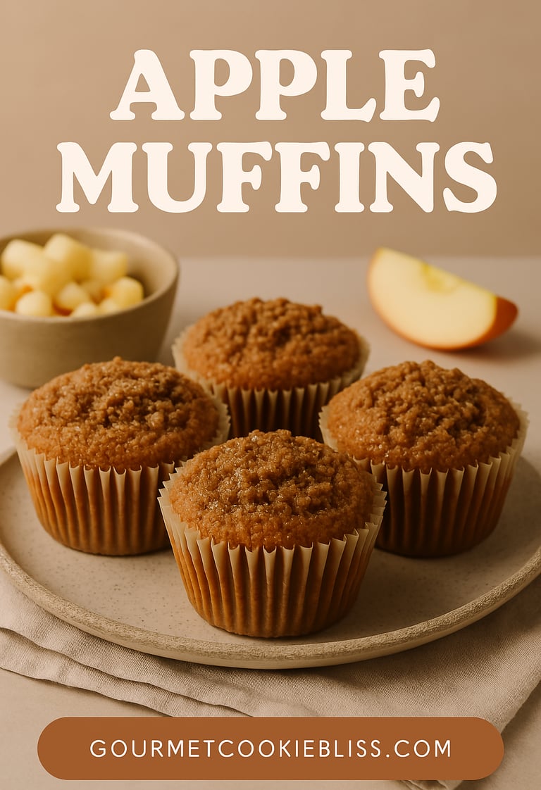 Easy apple muffins