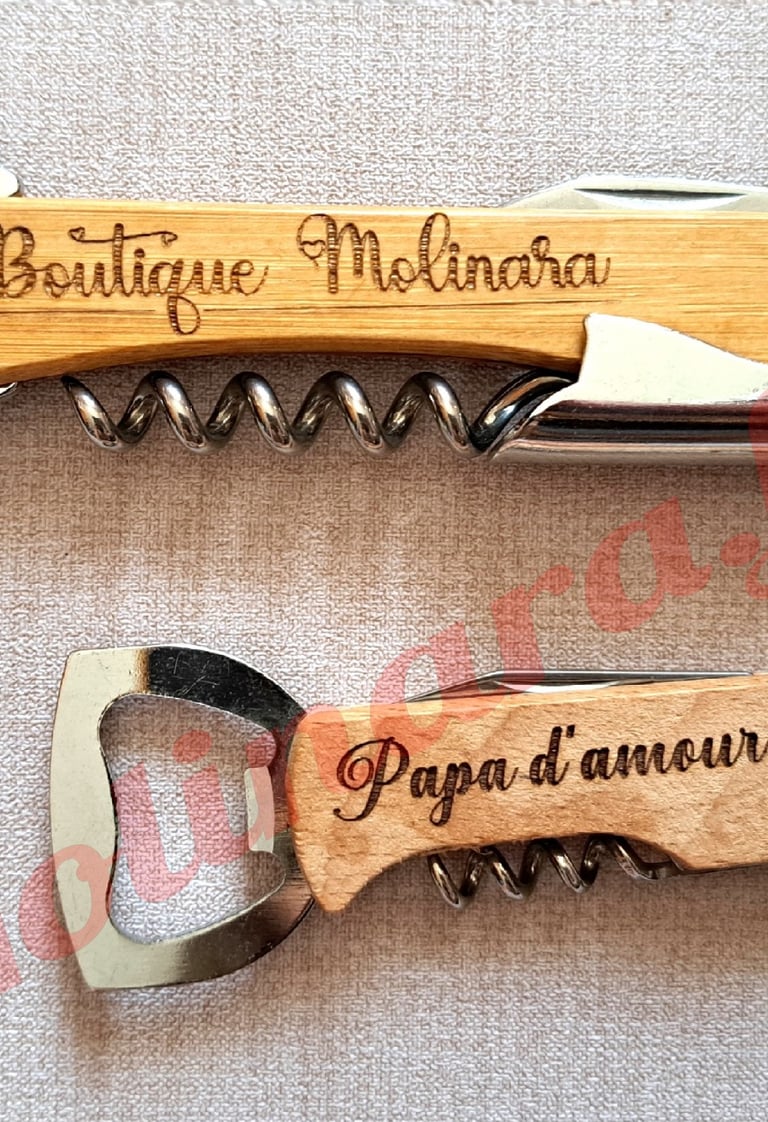 cadeau pour les invité d'un mariage, tire bouchon, décapsuleur