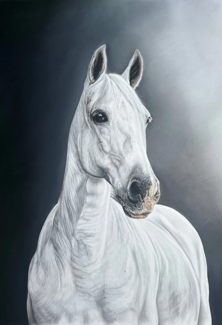 Hyperrealistisch Equine art