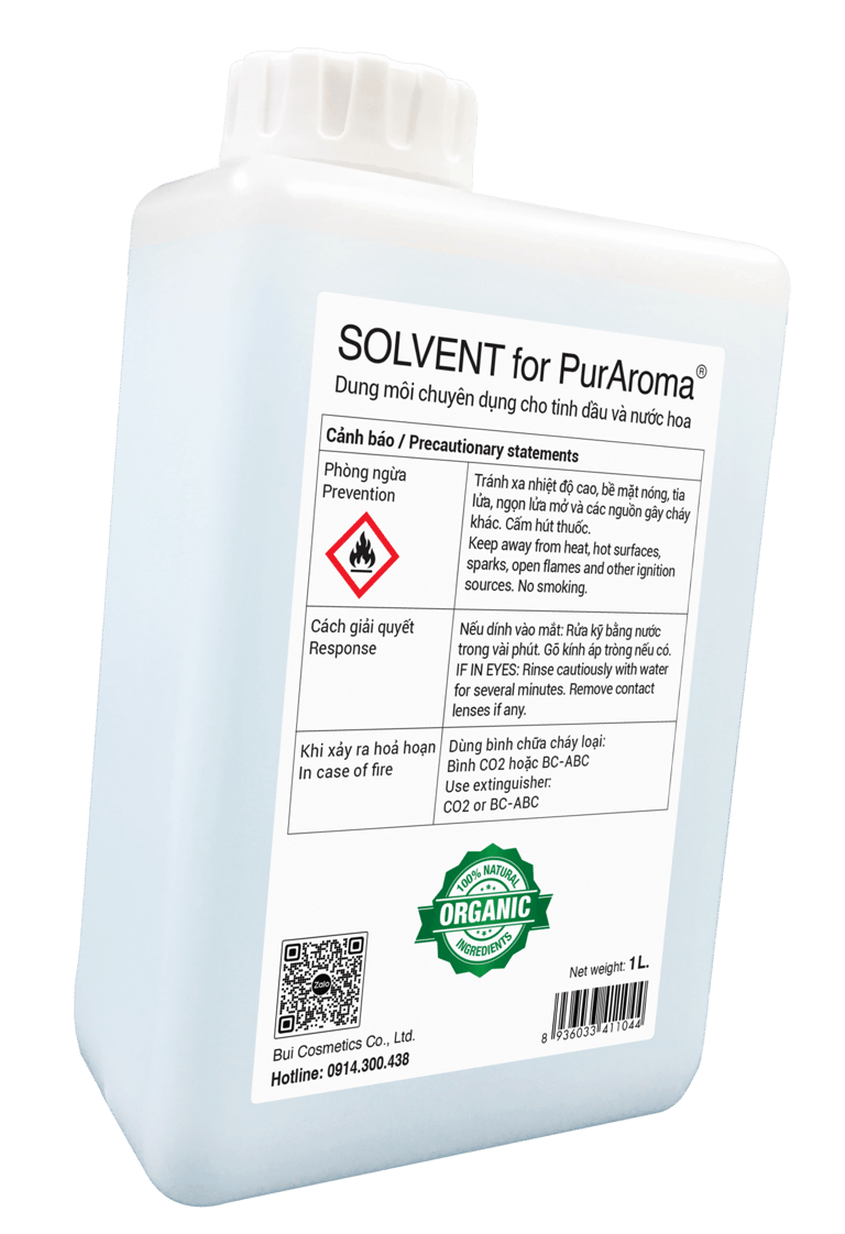 PurAroma Solvent 1L bottle