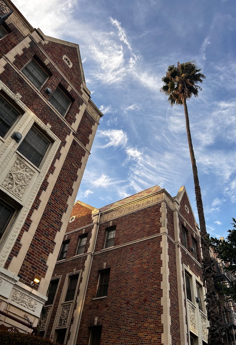 Los Angeles CA, 90036 Historic building the I Am One Tarot location
