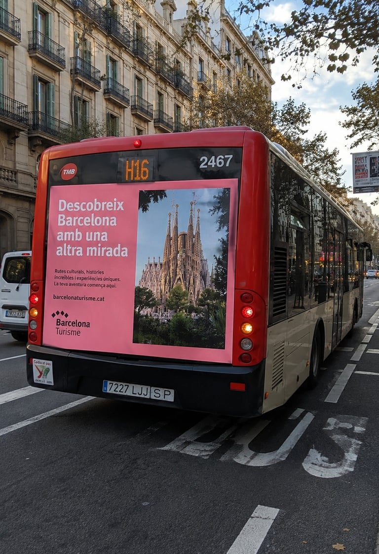 Publicidad Autobuses Barcelona
