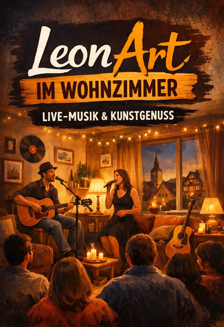 KI generiertes Bild der neuen Wohnzimmer Events