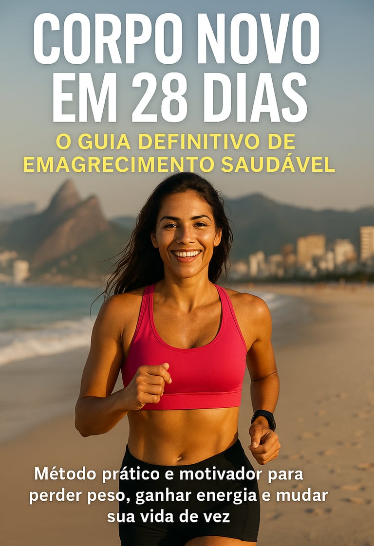 Corpo Novo em 28 Dias – Edição Premium Plano Alimentar + Planner Exclusivo + 10 Receitas Brasil