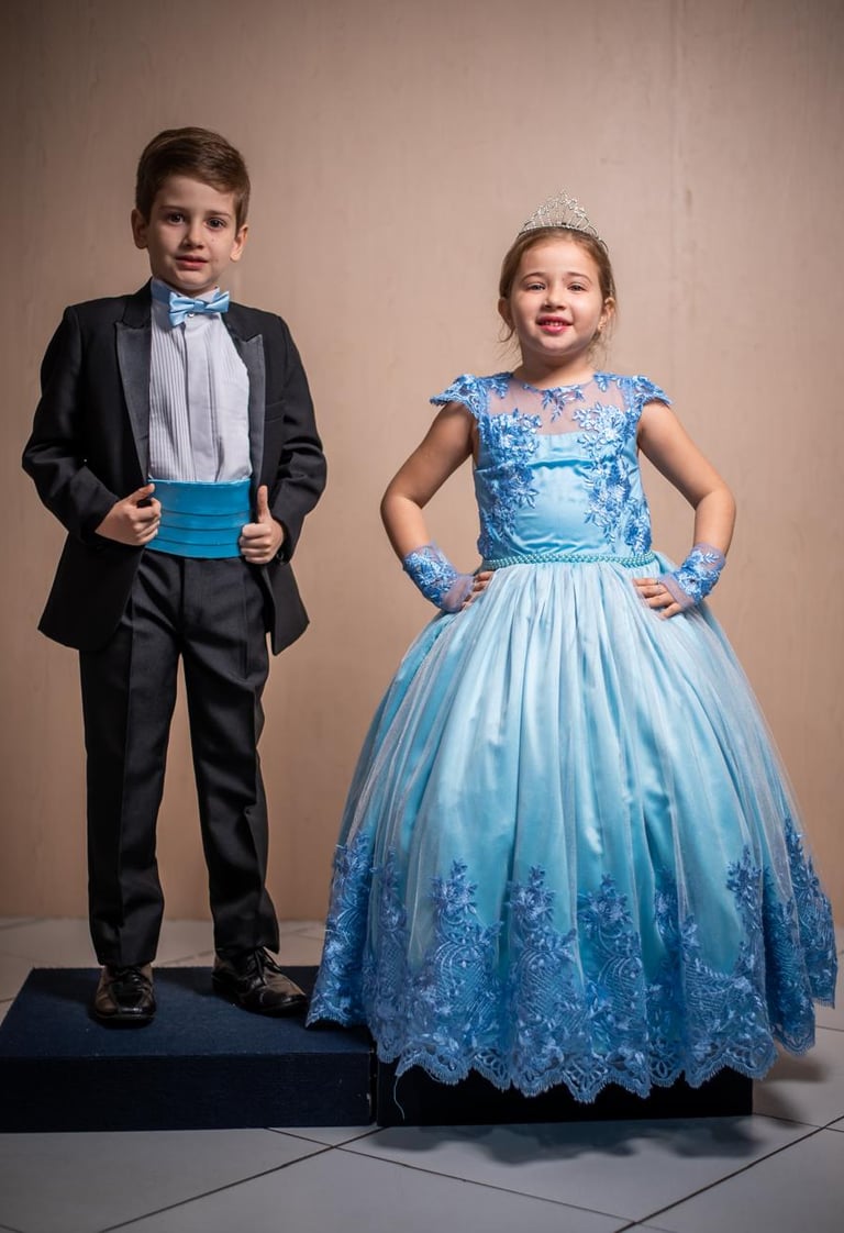 Traje daminha e pajem casamento - Sublime Recife 