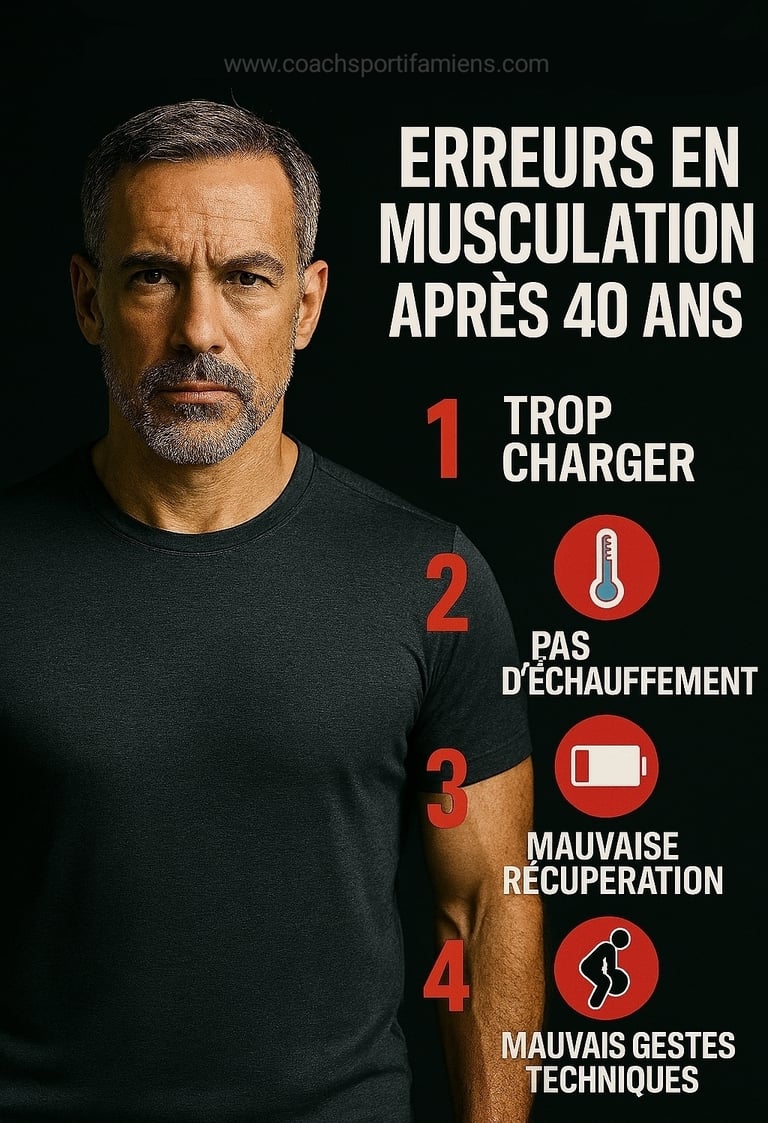 erreurs en musculation apres 40 ans ralph chassang coach sportif amiens impulsion sport sante