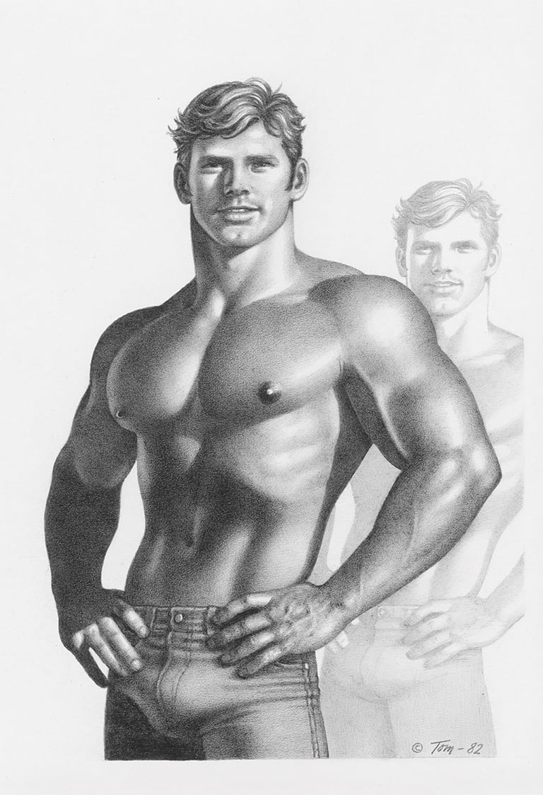 Tom of Finland, Untitled (Touko Laaksonen), c. 1980s.