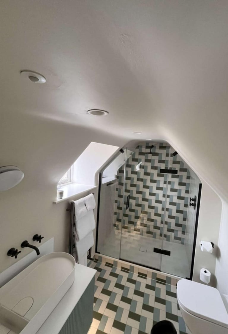 Gas Safe registered plumber fitting bathroom sink and taps in Worcestershire home