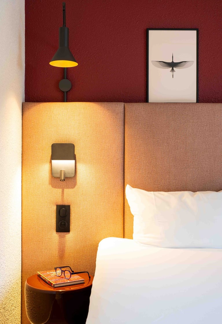 Chambre de l'hôtel Ibis Strasbourg centre petite France