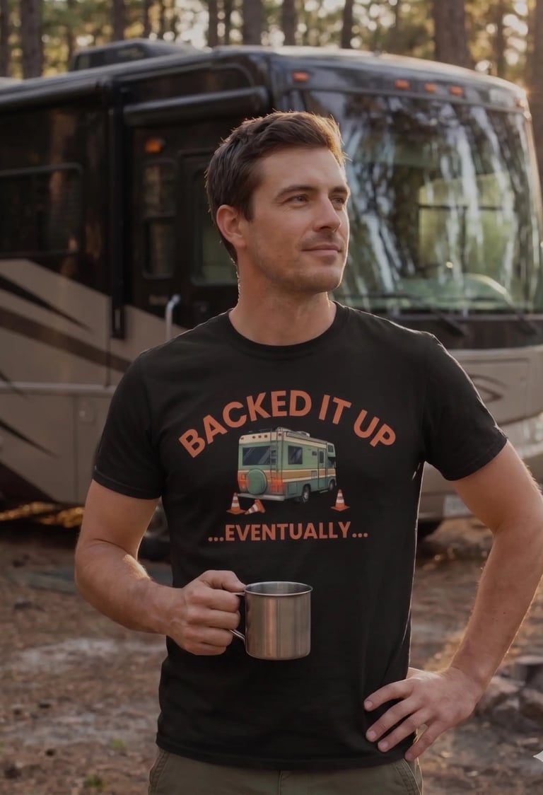 Horacio & Visconti RV Outfitters — funny RV shirts and gifts for RV owners on Etsy