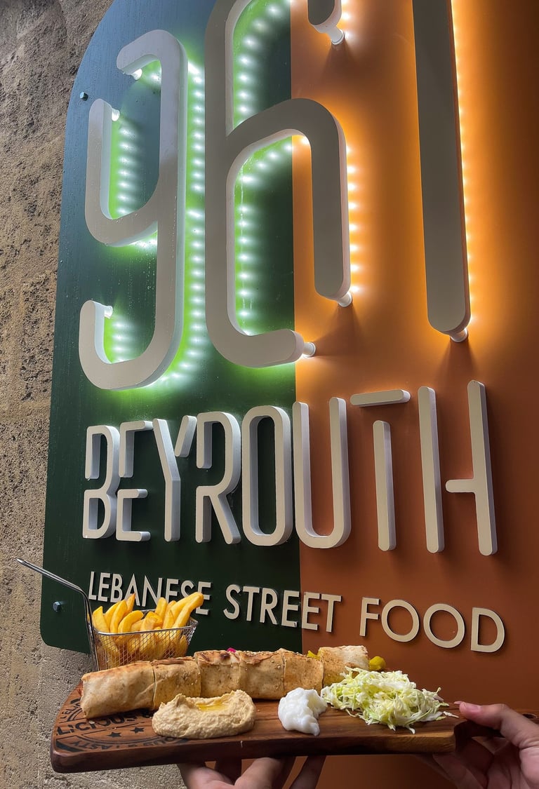 Restaurant libanais à Bordeaux 961 Beyrouth