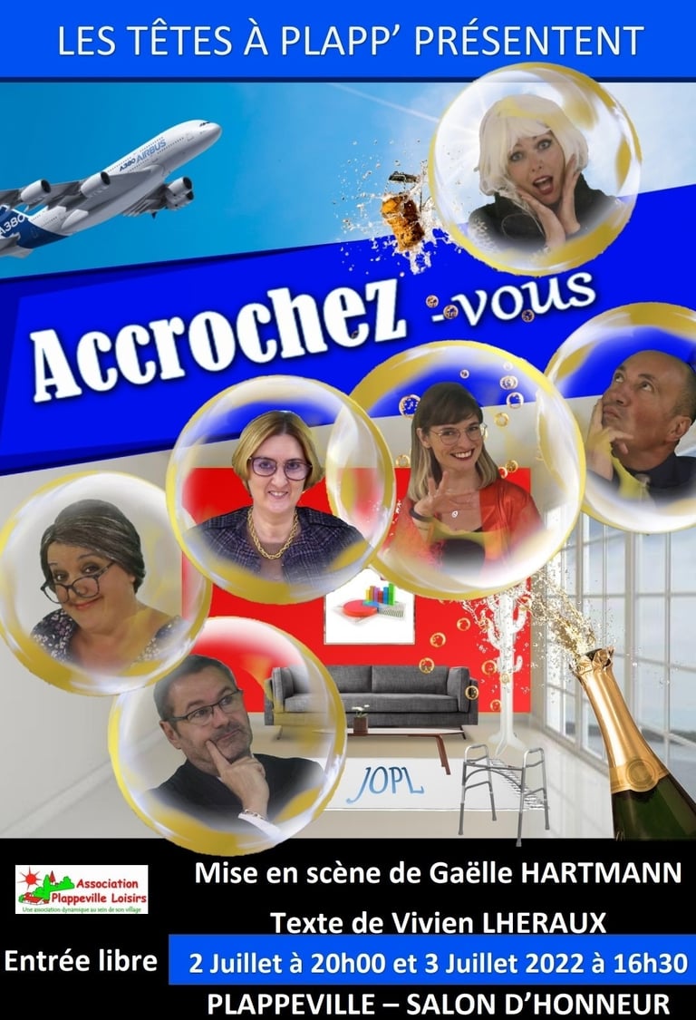 Les Têtes à Plapp' : troupe de théâtre amateur de Plappeville en Moselle