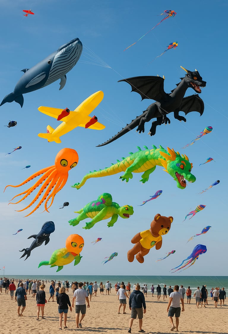Festival de cerfs-volants - Journée du cerf volant.