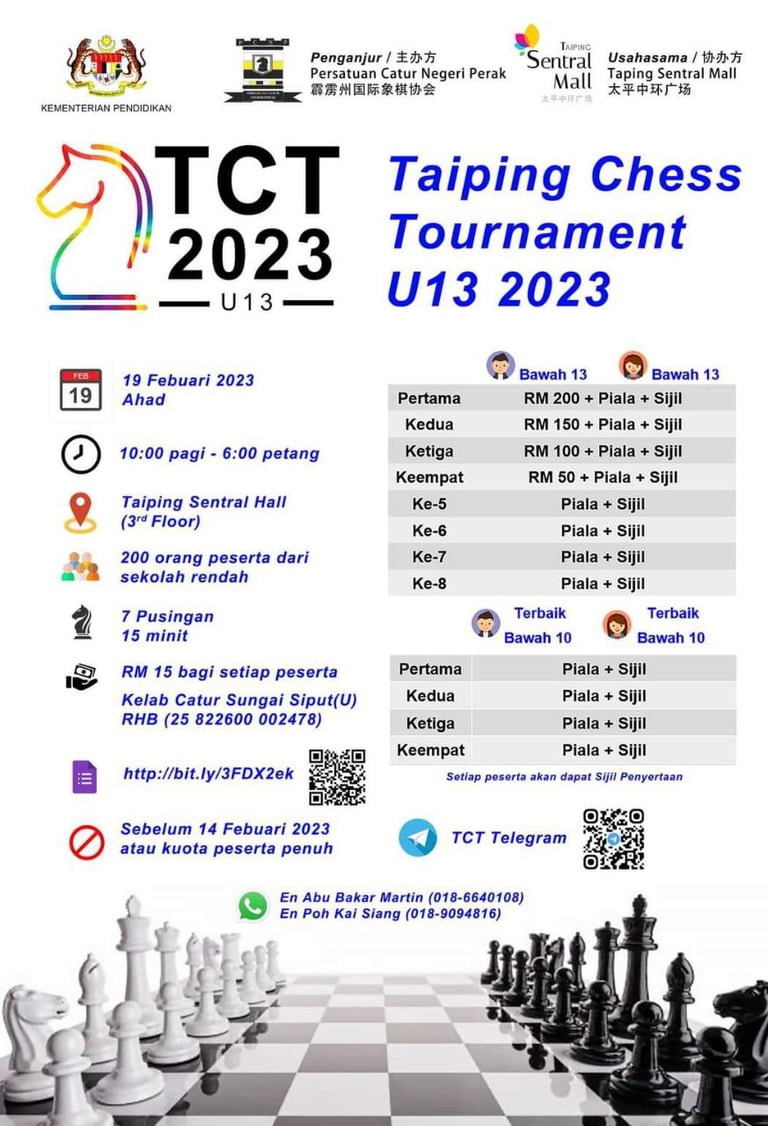 Chess Malaysia. Malaysia Chess Tournaments. Malaysia Chess Competition. Catur Malaysia. 