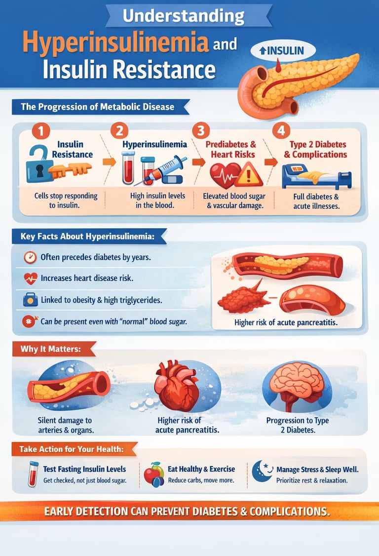 Insulin vs. Blood Sugar: Why Fasting Insulin Detects Diabetes Years Earlier