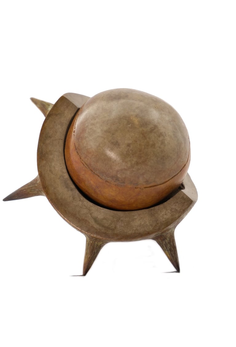 Bronze Sculpture Horse Chestnut Conker By Mark Richard Hall Sculptor