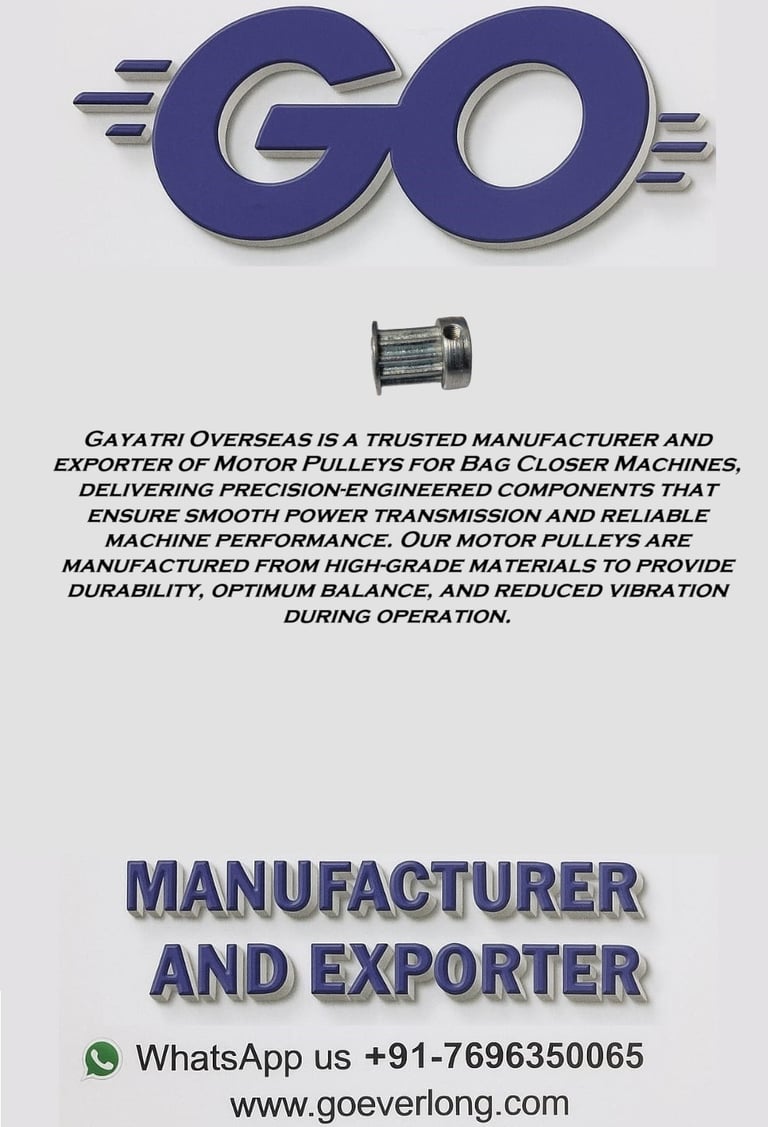 D 902 Motor Pulley