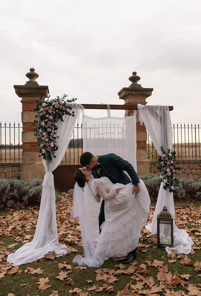cérémonie laïque mariage vintage
