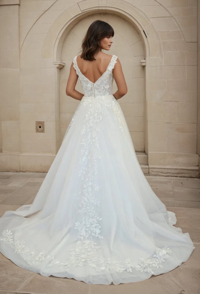 robe de mariée en dentelle 