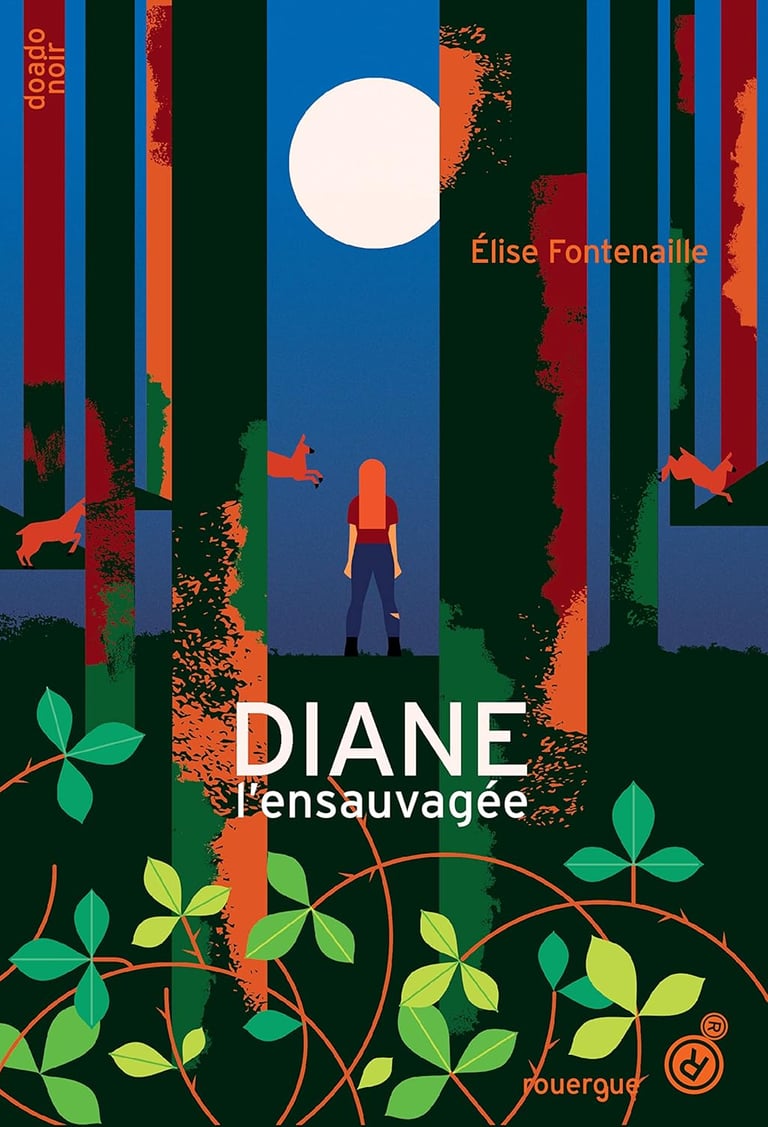 Première de couverture du roman Diane l'ensauvagée