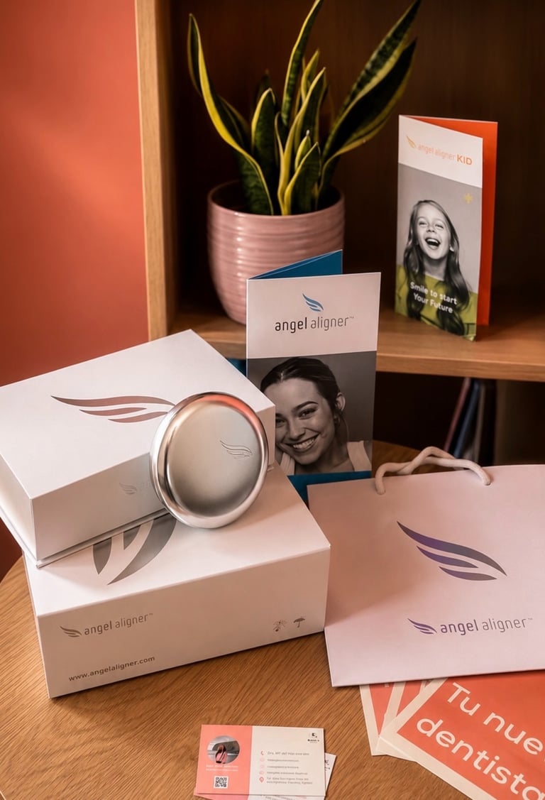 ortodoncia alineadores transparantes angel aligners