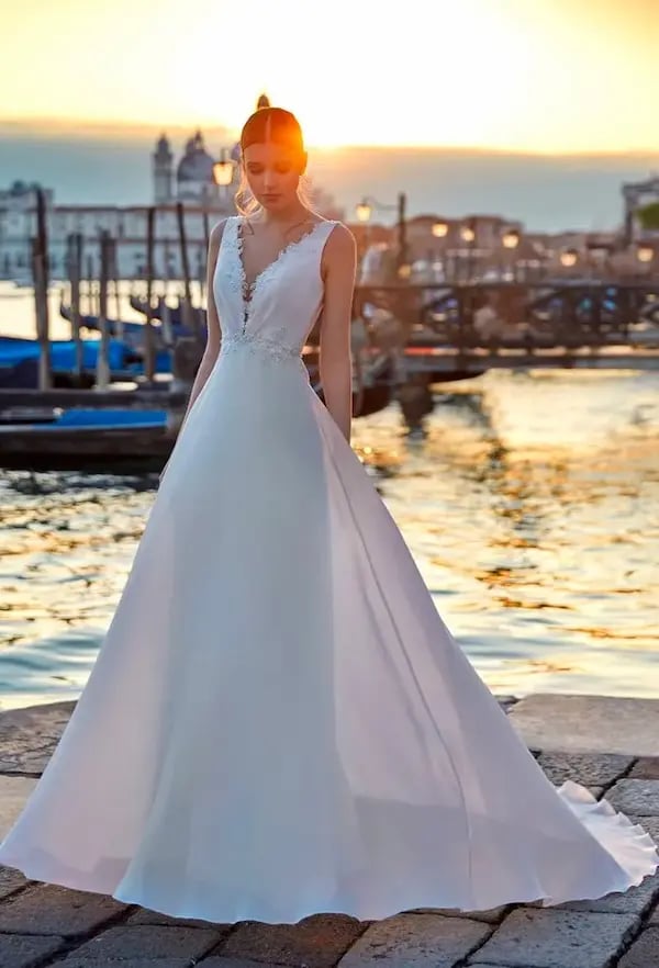 robe de mariée empire Anaïs designs Paris