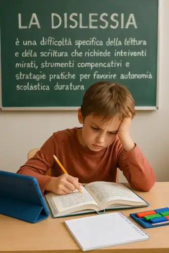 a boy is sitting at a desk with a laptop and a notebook