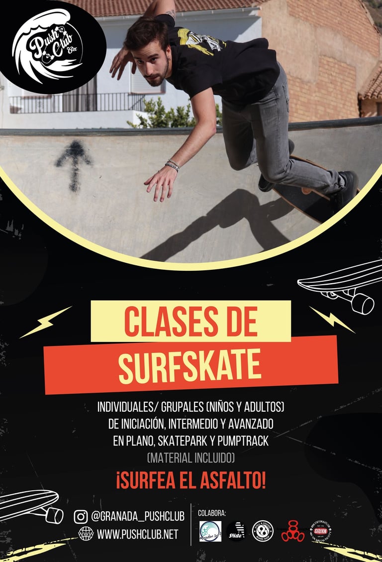clases de surfskate en granada