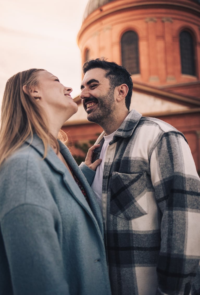 Photo d'un couple à Toulouse