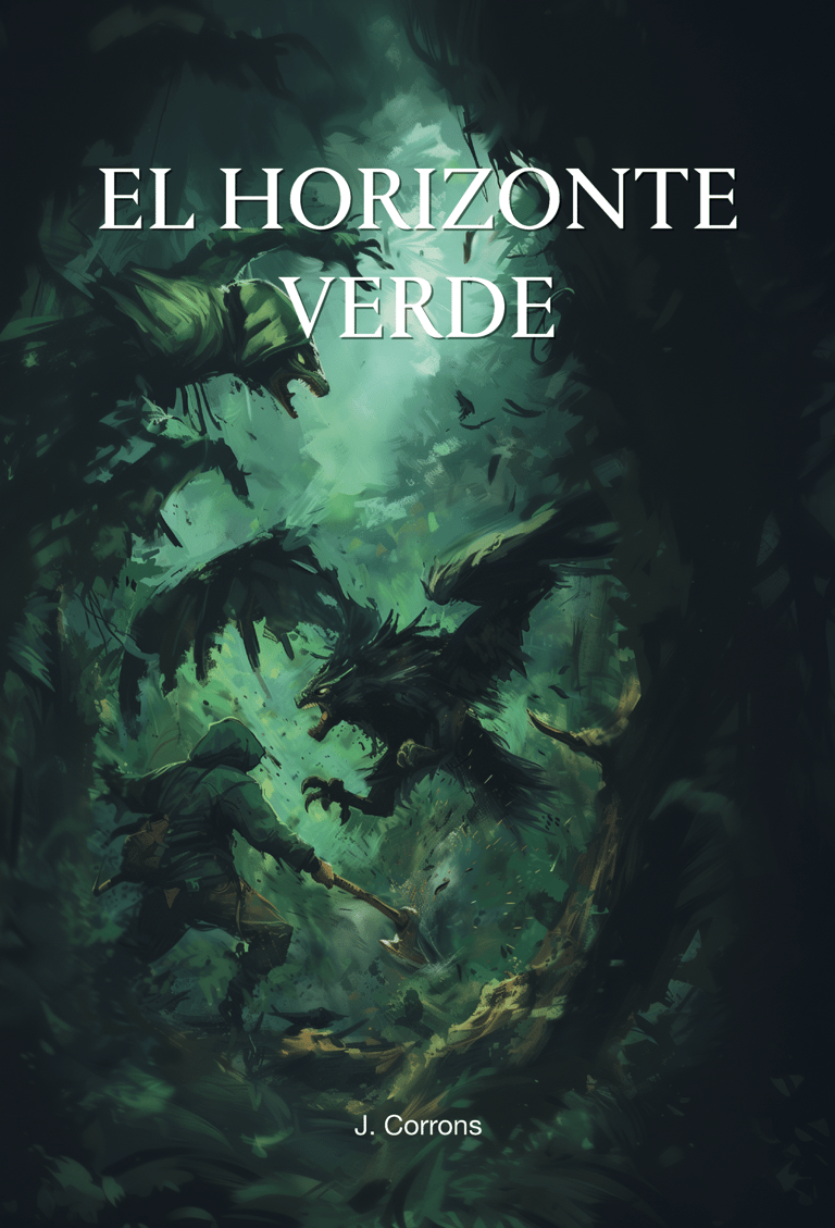 Portada de El Horizonte Verde - libro de ciencia ficción