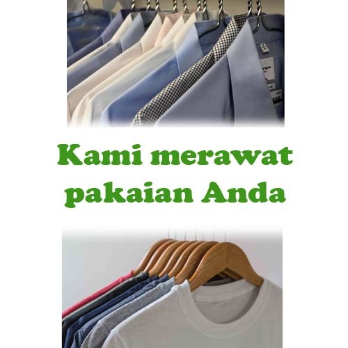 kami merawat cucian anda dengan laundry satuan