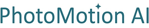 Logo de PhotoMotion AI - Animación y restauración de fotografías antiguas con IA.