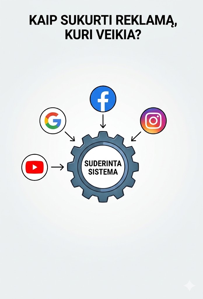 Kaip sukurti reklamą kuri veikia?