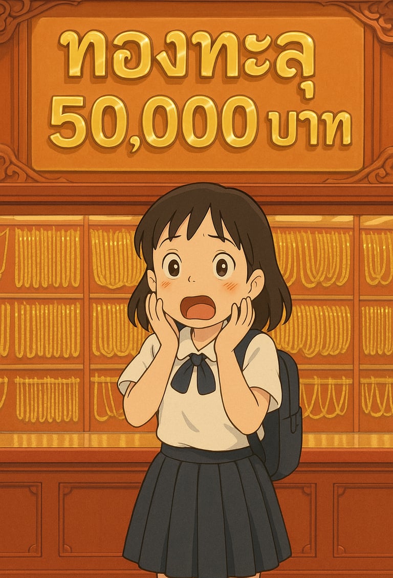 ทำไมทองถึงทะลุ 50000