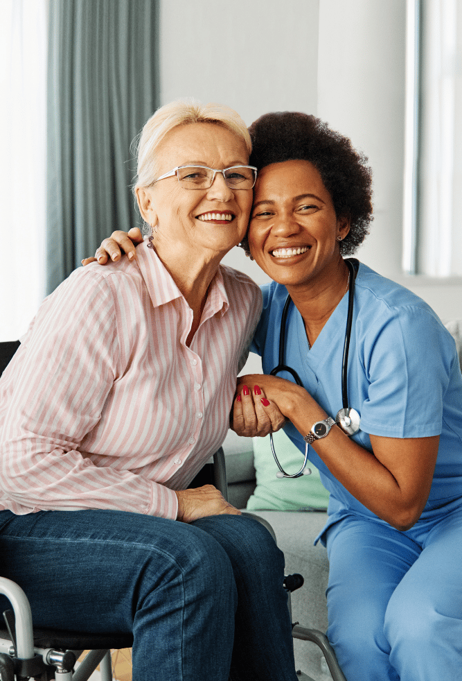 Caregivers are compassionate and warm to our clients
