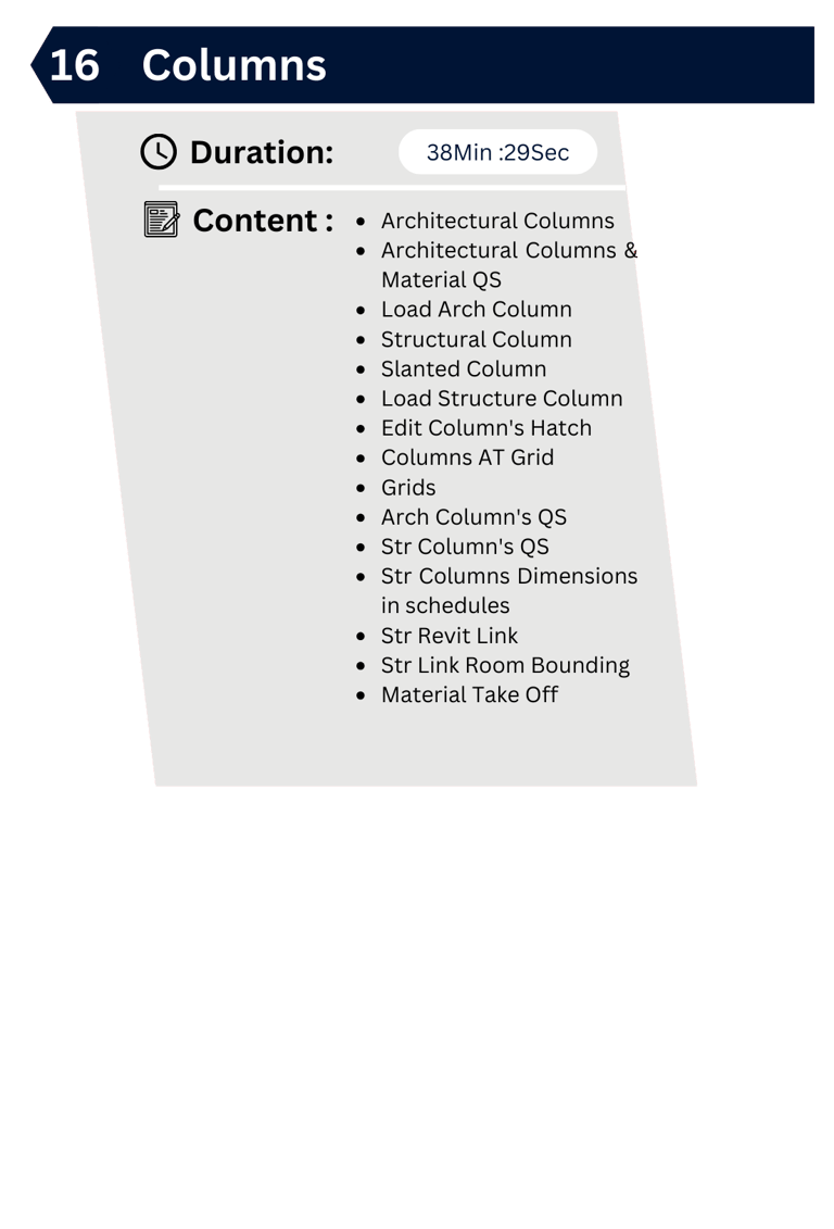 Revit Columns