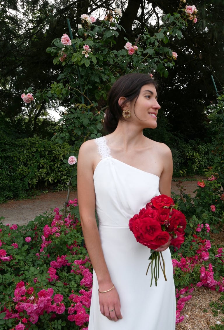 Robe de mariée Blanc Muguet