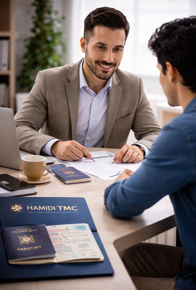Afghanistan visa consultation at HAMIDI TMC travel agency