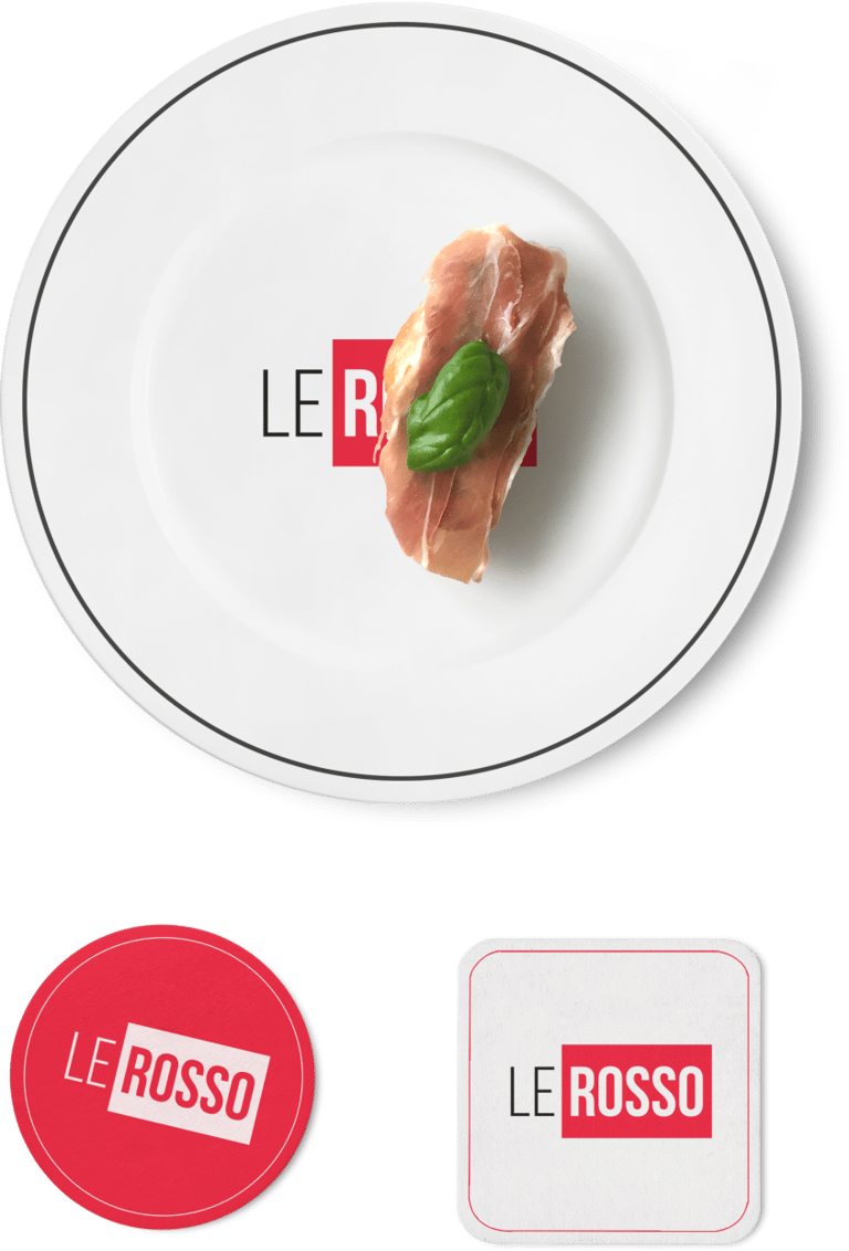 Restaurant interior ambiance — Le Rosso brand ready for acquisition