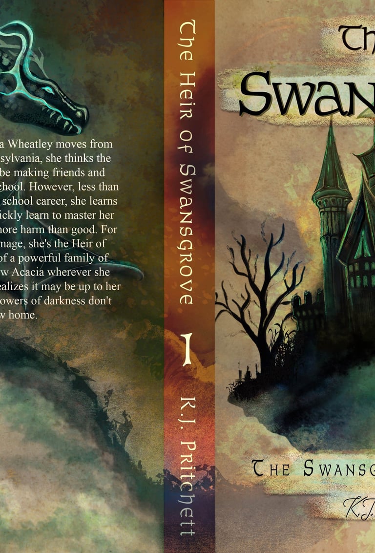 The Heir of Swansgrove Book Cover
