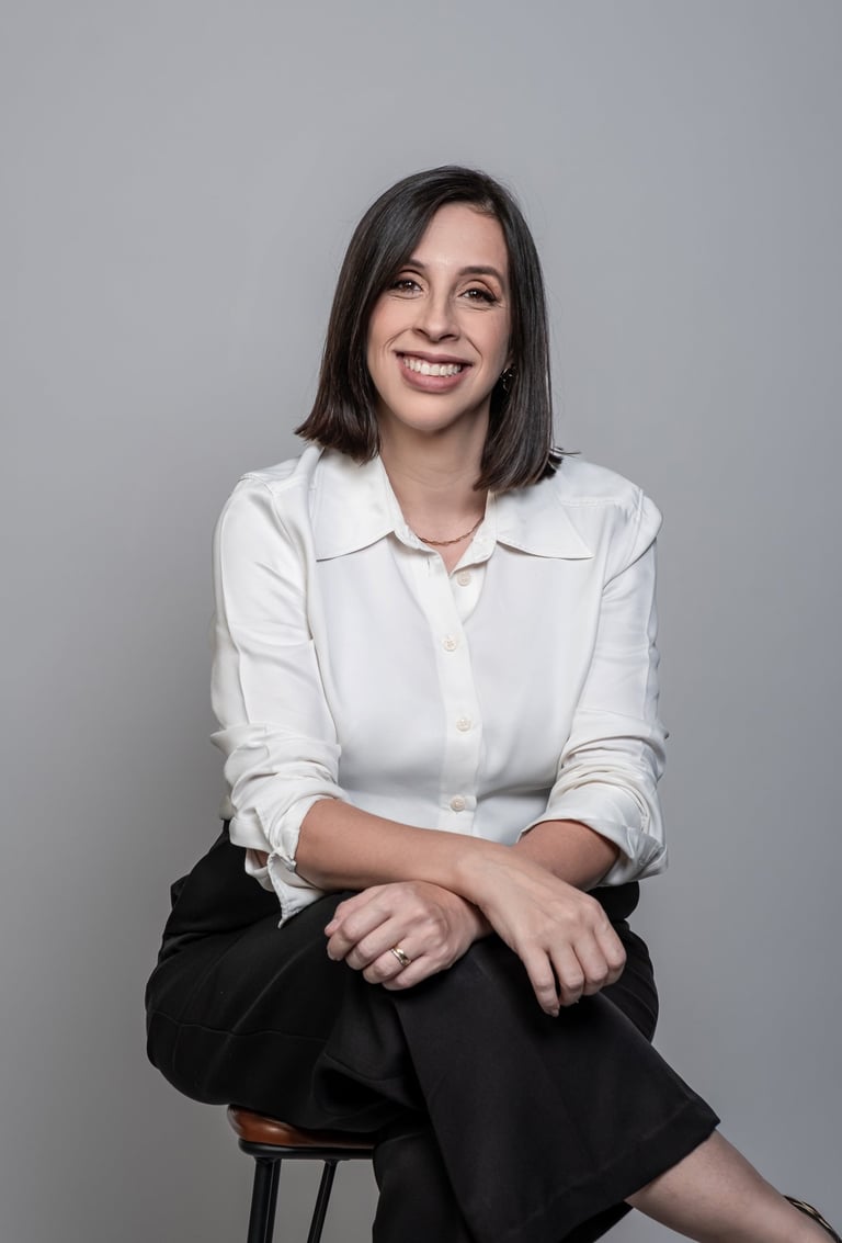 Psicologa Clarissa Erthal, especialita em psicologia perinatal.