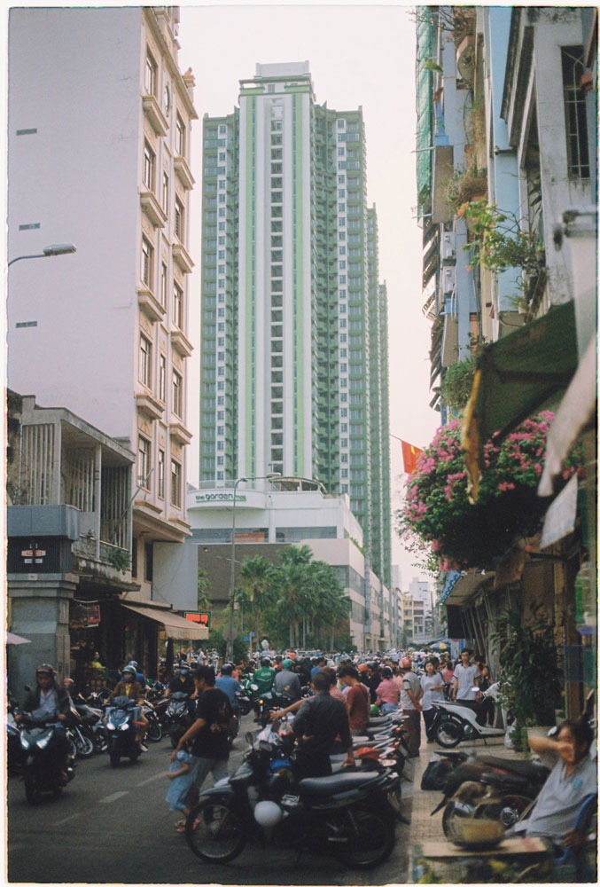 City view in Saigon China town