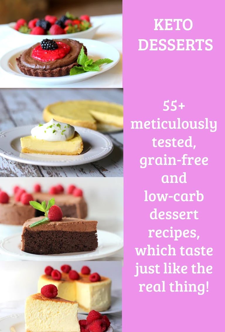 keto desserts