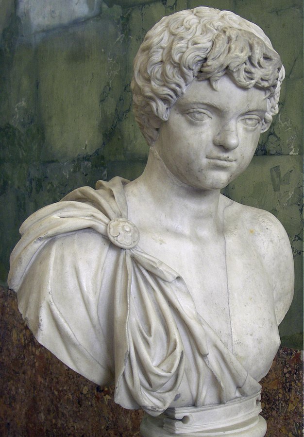 busto de un joven caracalla