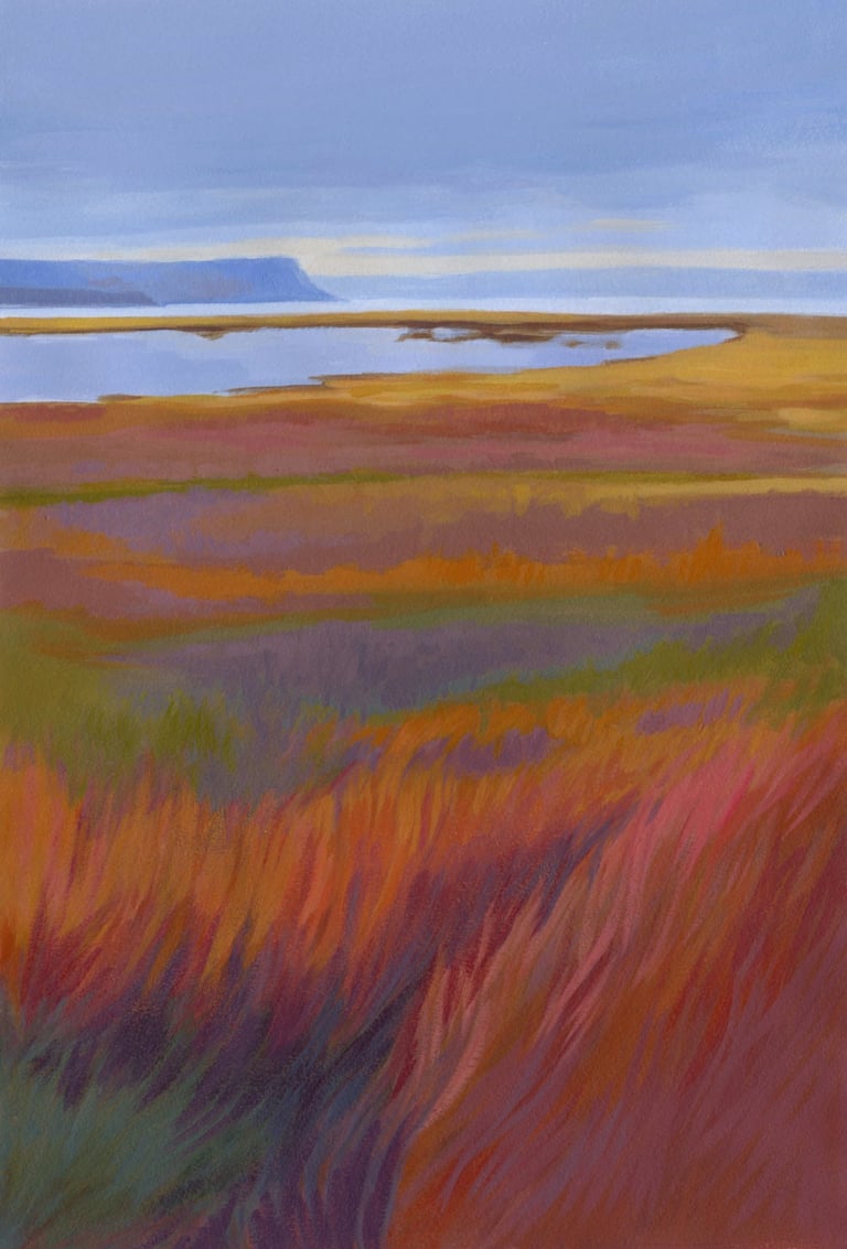 Fundy Mosaic - Painting by Michelle Darwin