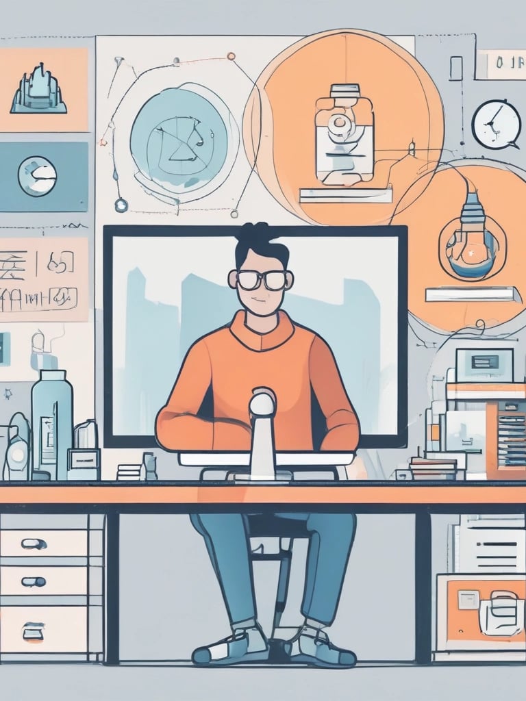 A friendly team collaborating around a table with laptops and notes.